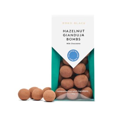 Koko Black Hazelnut Gianduja Bombs | Milk Chocolate
