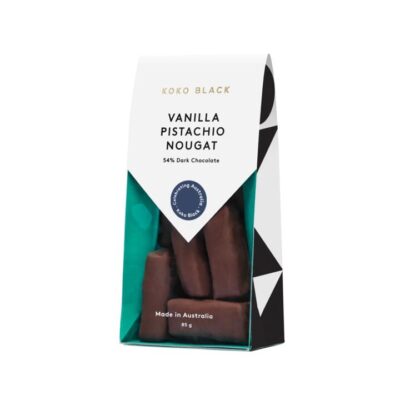 Koko Black Vanilla Pistachio Nougat | Dark Chocolate