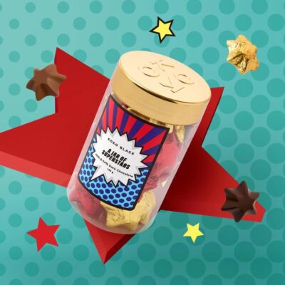 Koko Black Jar of Superstars | Milk & Dark Chocolate Mamjo Gifts Koko Black Jar of Superstars | Milk & Dark Chocolate