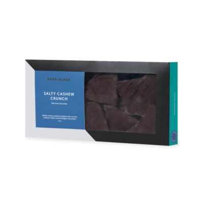 Koko Black Salty Cashew Crunch 250g | Dark Chocolate Mamjo Gifts Koko Black Salty Cashew Crunch 250g | Dark Chocolate