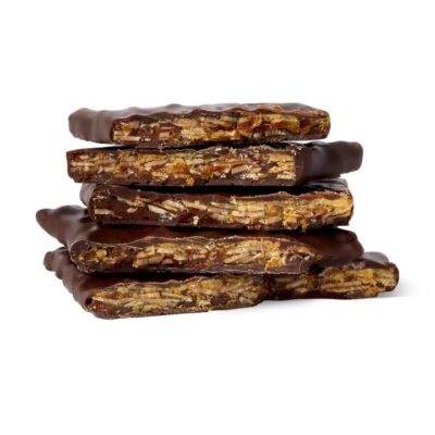 Koko Black Toasted Almond Toffee | Dark Chocolate Mamjo Gifts Koko Black Toasted Almond Toffee | Dark Chocolate